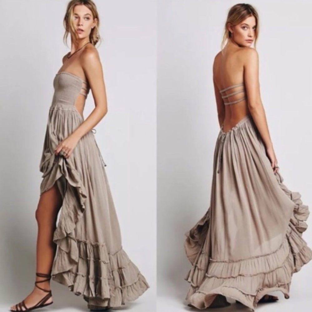 NWOT Free People Extratropical | LG Taupe